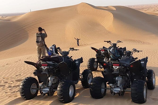 Adventure quad bike tour ( 2 hour private quad biking to deep desert ) - The guide’s job: keep you oriented and match your skill level