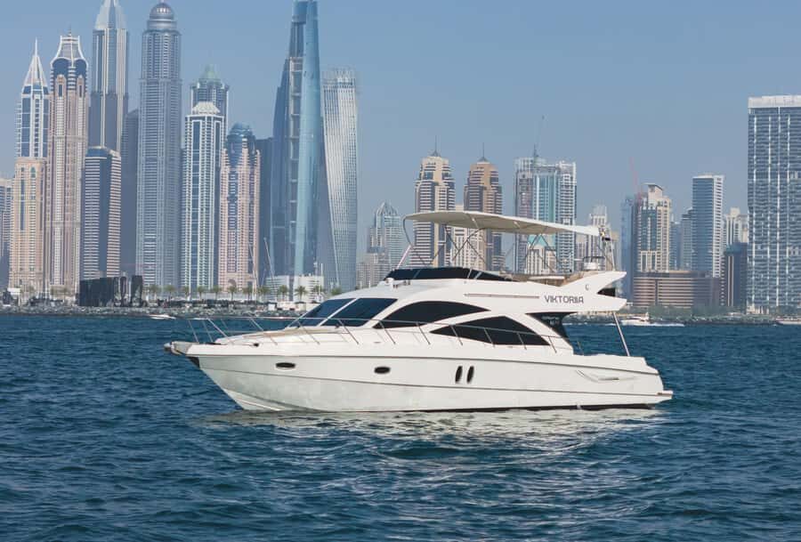 Affordable Yacht Rental Viktoriia from Dubai Marina - Dubai Marina to the Gulf: what this yacht rental really feels like