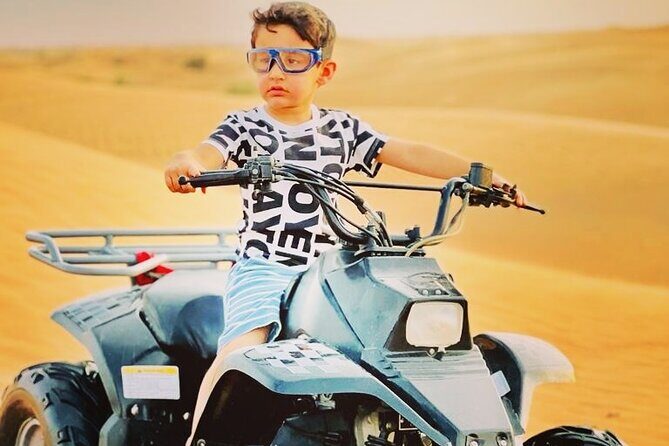 Afternoon Desert Safari with Quad Bike, Camel Ride and Sandboarding - Sandboarding: the included adrenaline you can do without upgrades