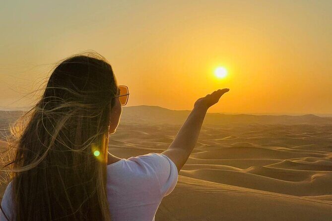 Afternoon Dune Drive Safari with SunSet Photo & Sand Boarding - Getting to Al Badayer: a rest stop before the dunes
