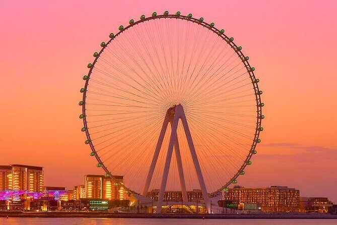 Ain Dubai Wheel Entry Tickets - The Photo Plan: Palm Jumeirah, Dubai Marina, Burj Al Arab