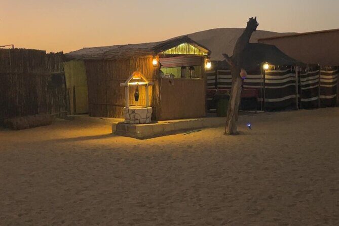 Al Ain Desert Safari with Buffet Dinner - Buffet Dinner and Live Fire plus Belly Dance Shows