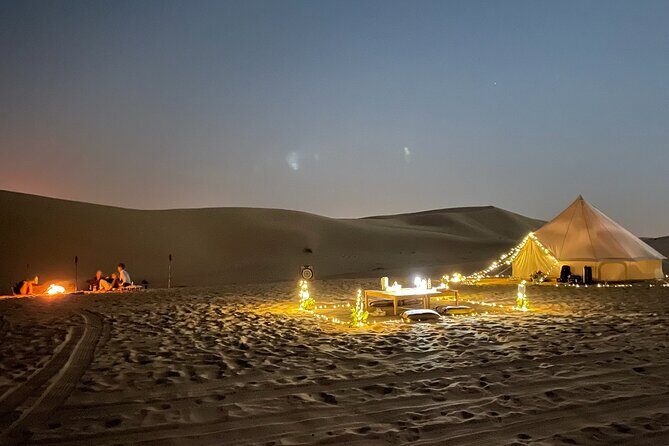 Arabian Glamping Adventure in Desert - Morning Breakfast and the Return to Dubai