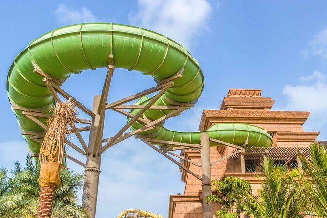 Atlantis Aquaventure and Lost Chambers Aquarium combo Ticket - Aquaventure World: Slides, rivers, pools, and a private-beach feel