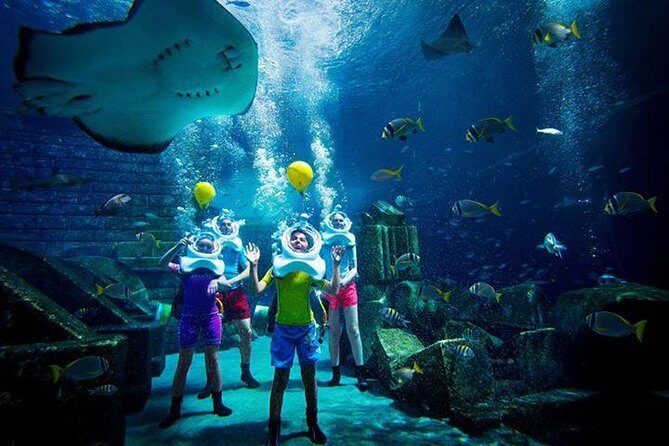 Atlantis Lost-Chamber Aquarium Dubai - How the 1 to 3 hours actually works for your day