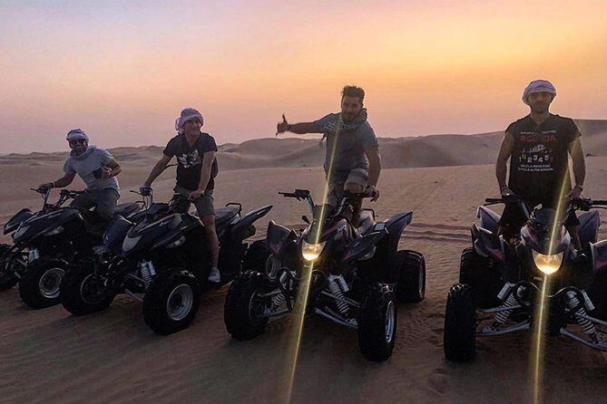ATV Quad Bike Dubai - Optional Add-Ons: Sandboarding and Camel Riding (for Extra Charge)
