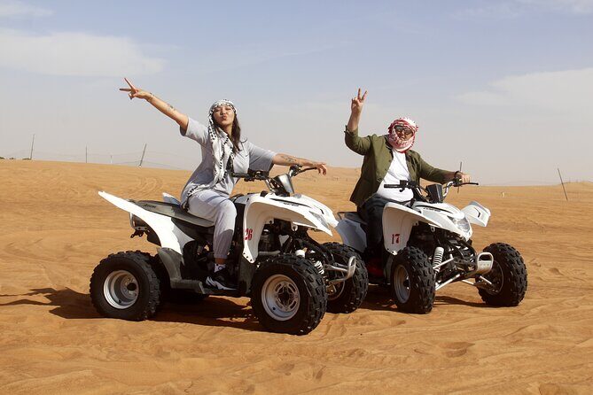 ATV Quad Bike Self-Drive in Dubai Desert Adventure - Sandboarding Lessons That Don’t Make You Feel Out of Place