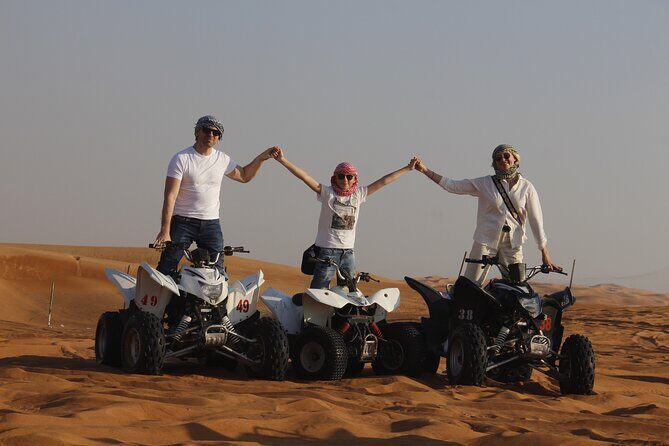ATV Quad Bike Self-Drive in Dubai Desert Adventure - Who Should Book This Quad and Sandboarding Adventure
