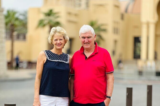 Authentic Dubai Tour: Al Fahidi, Souks, Abra & Landmarks drive - Jumeirah Mosque photo stop: a respectful look at Islamic architecture