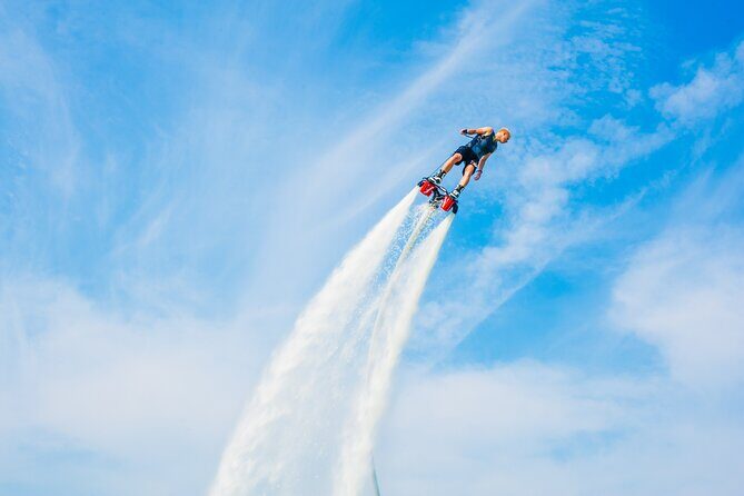 Best Flyboard in Dubai - 25 Minutes - Your first 10 minutes: a safety briefing that makes the air possible