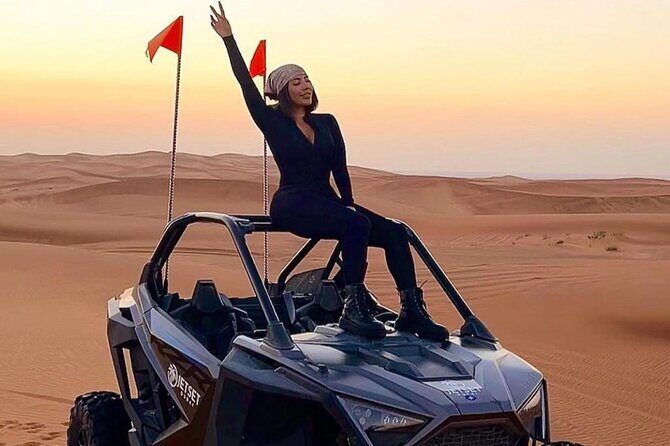 Best Safari + Buggy 30min Adventure in Dubai Red Dunes Desert - Photos and Videos: Two Stops Plus Free Media