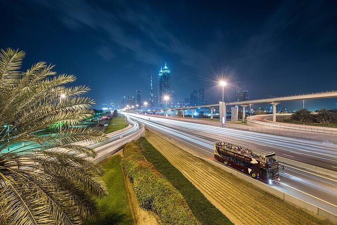Big Bus Dubai Open Top Night Tour - Big Bus Dubai Night Tour in Plain English