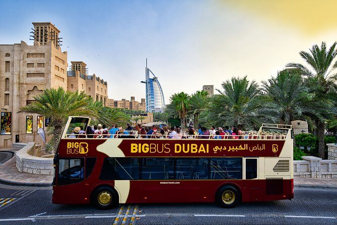 Big Bus Dubai Open Top Night Tour - Sheikh Zayed Road Lights to Burj Al Arab: The Jumeirah Story Beats