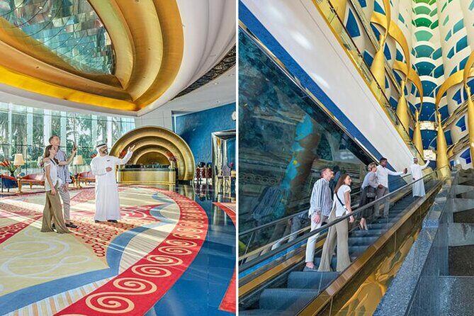 Burj Al Arab Guided Tour With Private Transfers - Experience Suite with digital interactives: learning without reading a textbook