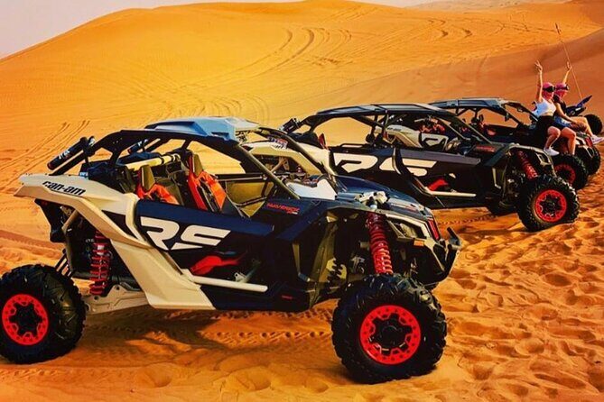 CAN-AM 02 Seater Self drive with Camel Riding and Sand Skiing - The 8:00 am timing: a short adventure done right