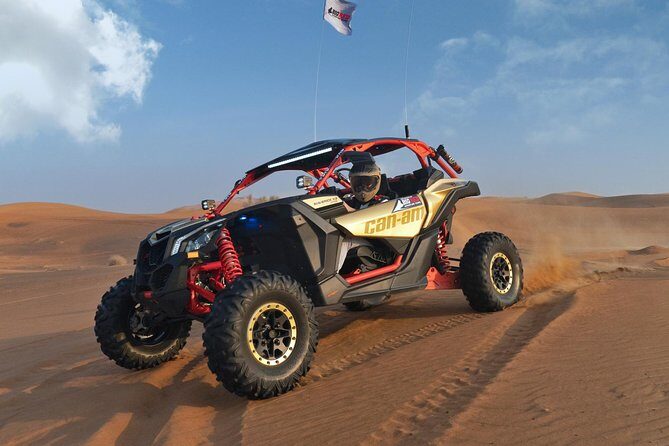 Can-am Maverick X3 Rs Turbo RR/ 195 HP/ 2 seater/ 1 Hour - The structure: training, then the dunes