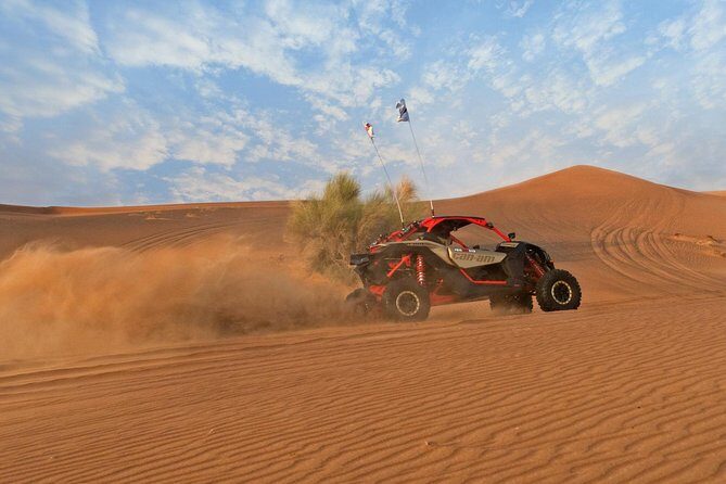 Can-am Maverick X3 Rs Turbo RR/ 195 HP/ 2 seater/ 1 Hour - What you’ll see: desert views, photo moments, and the wildlife question
