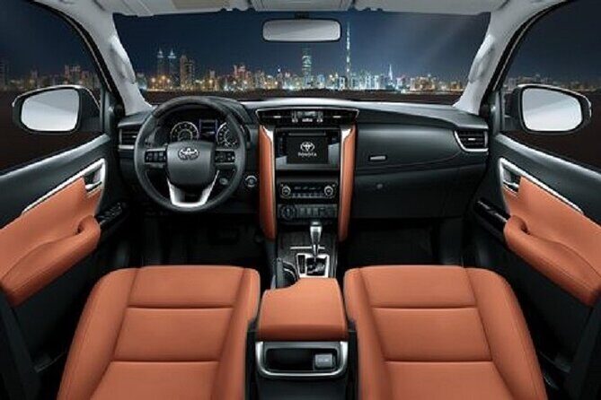 Car With Driver In Dubai - 10 Hours - What you’re really buying: 10 hours of control in Dubai