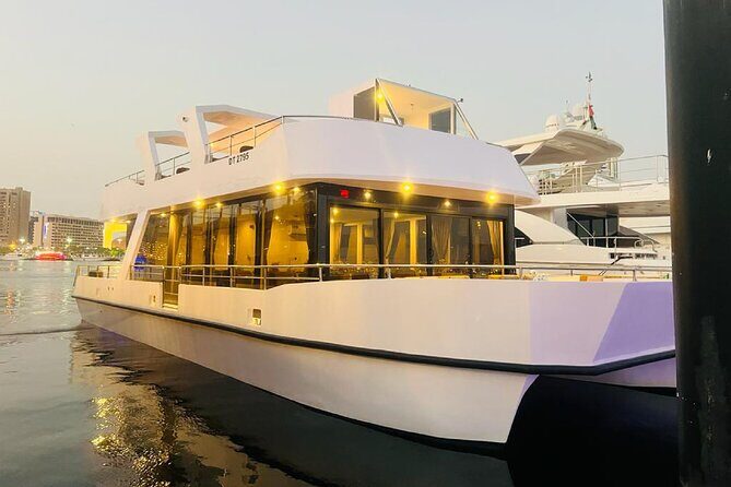 Catamaran Cruise with Dinner at Al Jaddaf Waterfront Dubai - Key highlights before you go