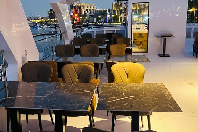 Catamaran Cruise with Dinner at Al Jaddaf Waterfront Dubai - Live entertainment on board: Tanura and horse dancing