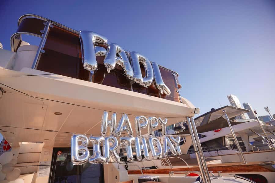 Celebrate Your Birthday in Style on luxury Yacht in Dubai - The 2-Hour Cruise Through Dubai Marina (and Beyond)
