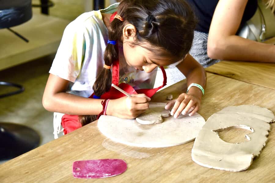 Ceramic Pottery Workshops & Fun Indoor Activities For Kids - Small group size: learning faster without rushing