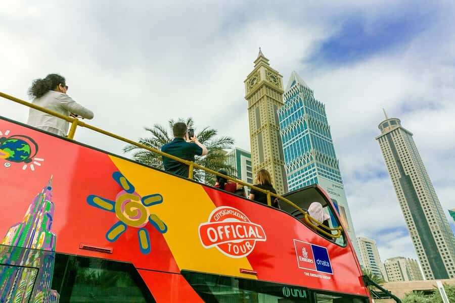 City Sightseeing Dubai HOHO Bus Tour, Aquaventure & More - Red Route vs Blue Route: Choose Your Dubai Mood