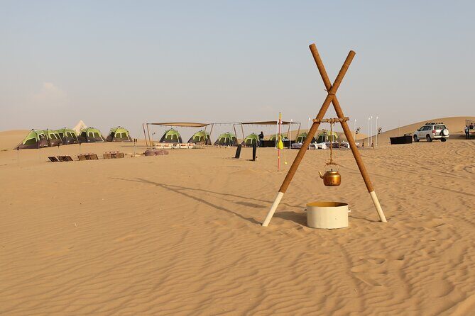 Classic Private Remote Camping - Optional Add-Ons: Camel Farm Visit and Extra Dune Drive
