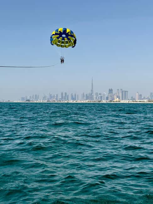Combo: 30-Min Jet Ski to Burj Al Arab & Solo Parasailing - Guide Photos, Changing Rooms, and Why the Setup Matters