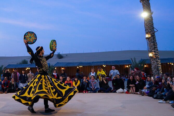 Combo tour- Dubai city tour & Evening Desert safari - Bedouin Camp Night: Falcon Encounter, Live Shows, BBQ Dinner