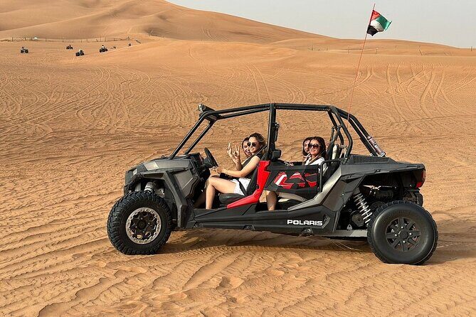 Combo:Private Desert Safari + dinner & ATV Self-drive/Quad Bike - Camel ride, falcon photo, and those small cultural stops