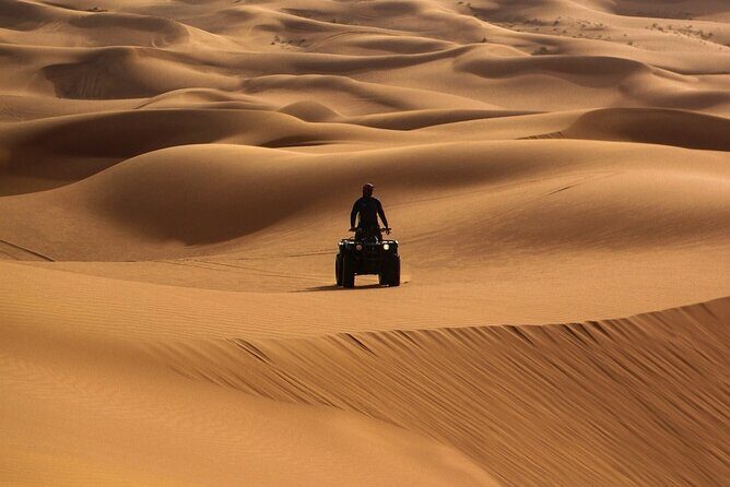 Combo:Private Desert Safari + dinner & ATV Self-drive/Quad Bike - Deluxe camp culture: henna and shisha in the common area