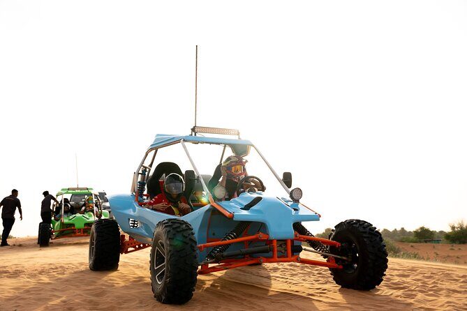 Custom Rally Fighter Dune Buggy Self-Driving Adventure - The highest dune photo stop: when Dubai goes wide-open