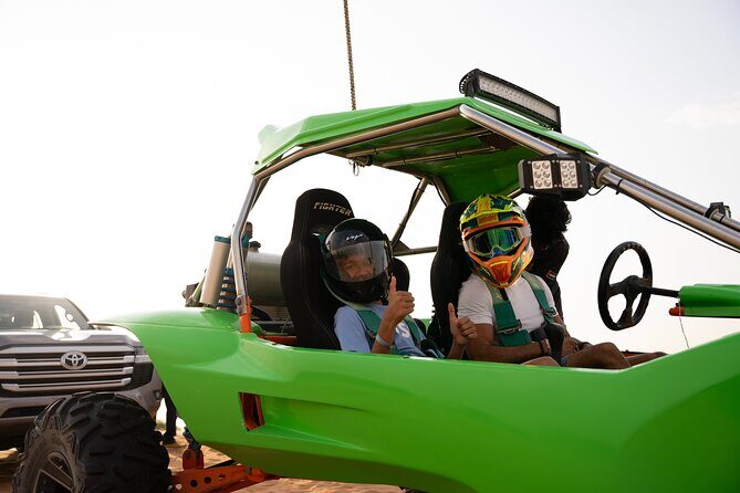 Custom Rally Fighter Dune Buggy Self-Driving Adventure - Camel farm visit: a calm moment with real animal time