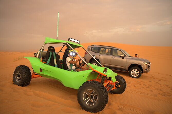 Custom Rally Fighter Dune Buggy Self-Driving Adventure - Getting your Rally Fighter ready: helmets, goggles, gloves, and a real briefing