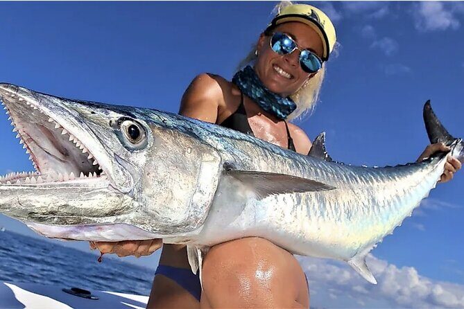 Deep Sea Fishing Dubai - Fishing Trip on Boat - Dubai Marina, JBR, and the View of the Waterfront From Sea Level