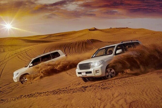 Deluxe Dubai Desert Safari with BBQ Dinner - Dune Bashing: 20–25 Minutes of Controlled Chaos