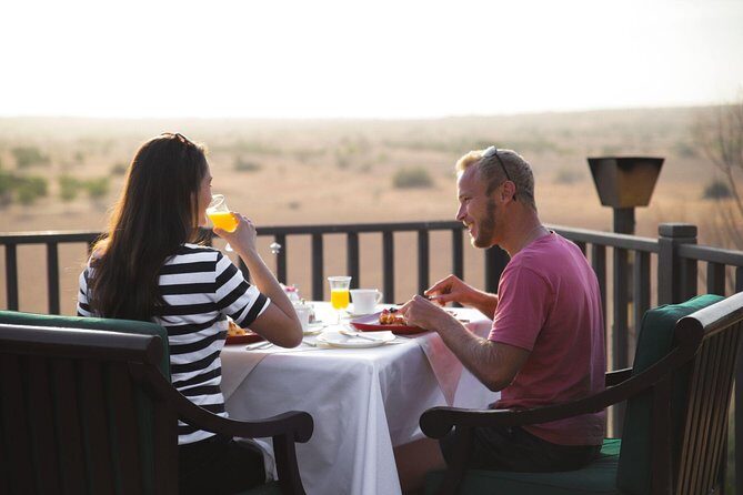 Desert Conservation Wildlife Drive & Breakfast at Al Maha Resort - Al Maha breakfast: luxury, dunes, and a menu built for real appetites