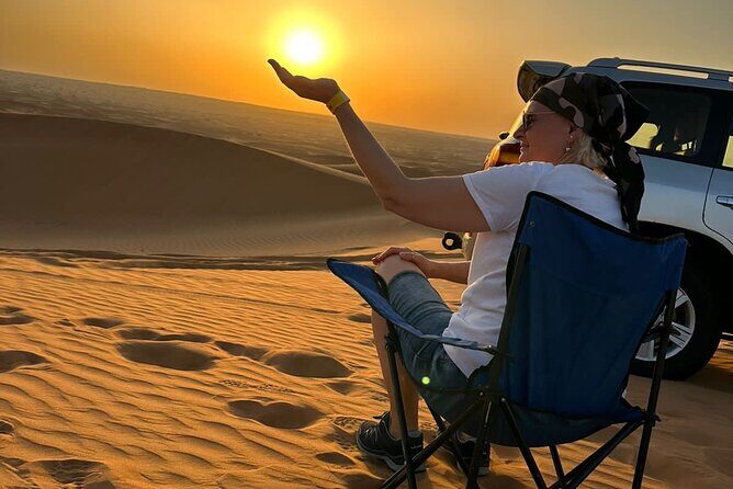 Desert Safari Adventures Dubai - BBQ Dinner and the Dance Lineup: Tanura, Belly Dance, Fire