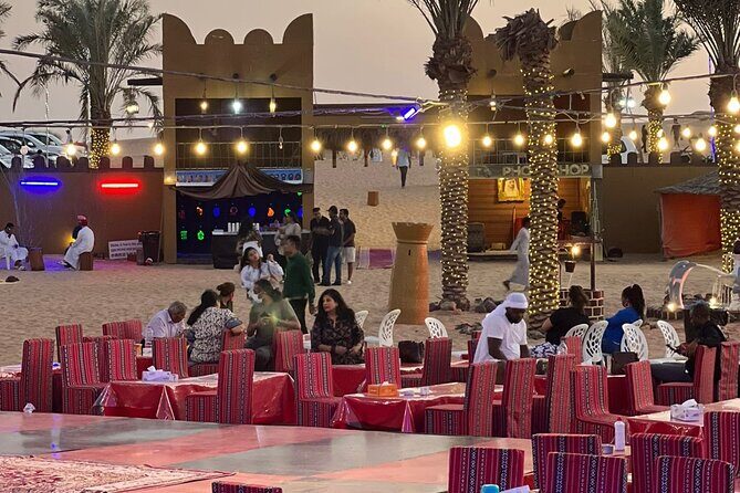 Desert Safari and Sandboarding with Dinner in Dubai - Cultural Shows: Tanoura Dance, Fire Show, and Belly Dance
