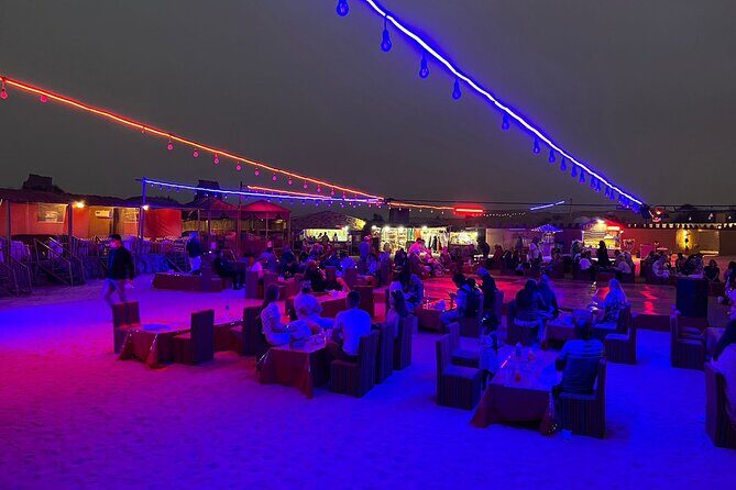 Desert Safari and Sandboarding with Dinner in Dubai - Group Size and the Feel of the Night