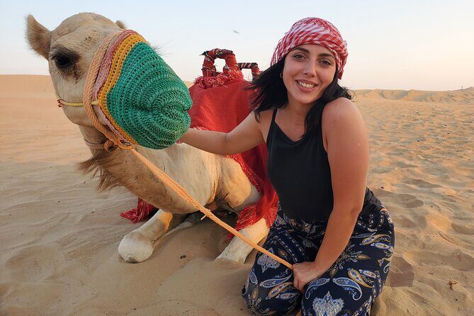 Desert Safari Dubai (VIP Package ) - Sunset view, henna tattoos, and Arabian costume photos