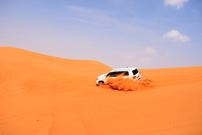 Desert Safari Dubai with BBQ Dinner and Belly Dance - 45 Minutes of Dune Bashing: Adrenaline With Practical Considerations