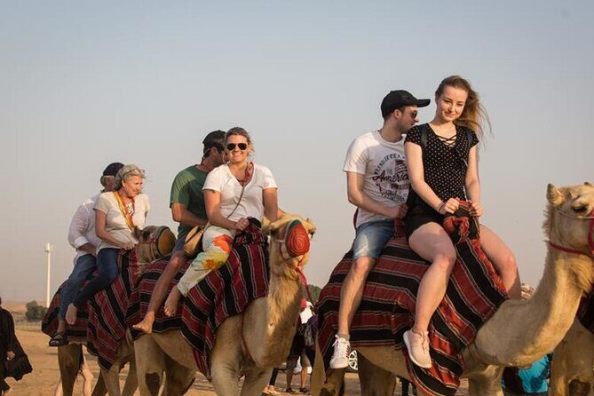 Desert Safari Dubai with Camel Riding & BBQ Dinner - Optional add-ons like quad bikes and meal upgrades