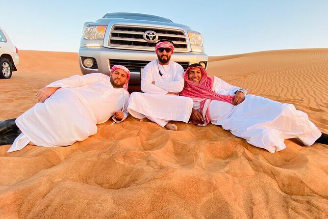 Desert Safari - Evening at Dubai + Quad Bike (ATV) 30 mins - Sandboarding: the activity that turns dunes into a playground
