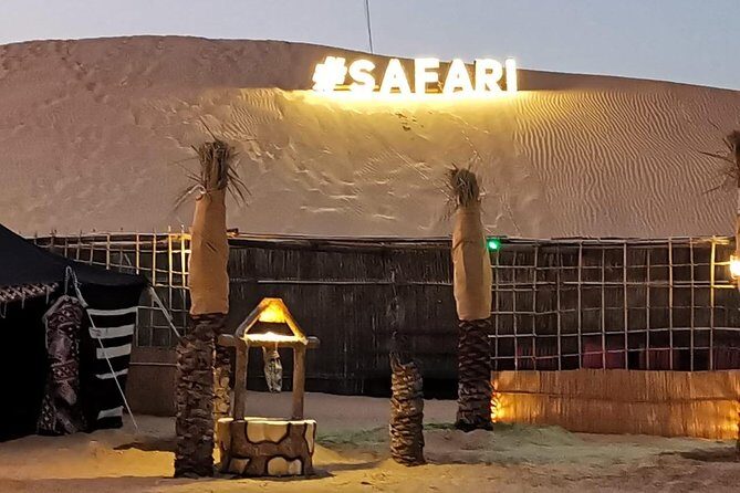 Desert Safari Experience 4×4 Pick and Drop from Abu Dhabi - Getting into CG Safari Abu Dhabi Camp