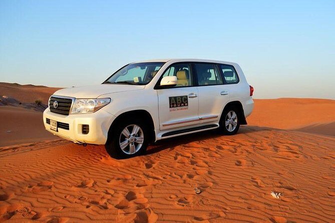Desert Safari in a 4 x 4 with Sand Ski and Camel Ride from Dubai - Majlis Desert Safari Camp: Camel Ride, Sand Ski, and Bedouin-Style Fun