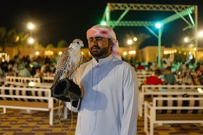 Desert Safari In Dubai With BBQ Dinner, Dune Bashing Ride - Camel Ride, Sandboarding, and Optional Extras at the Camp