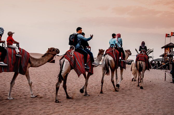Desert Safari in Dubai with full package - no hidden cost - The show lineup: Tanura, belly dance, and a fire finale
