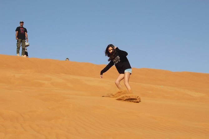 Desert Safari - Morning at Red Dunes, Sandboarding, Desert Photos - The Dune Drive and Sand-Bashing Part: Expect Real Thrills